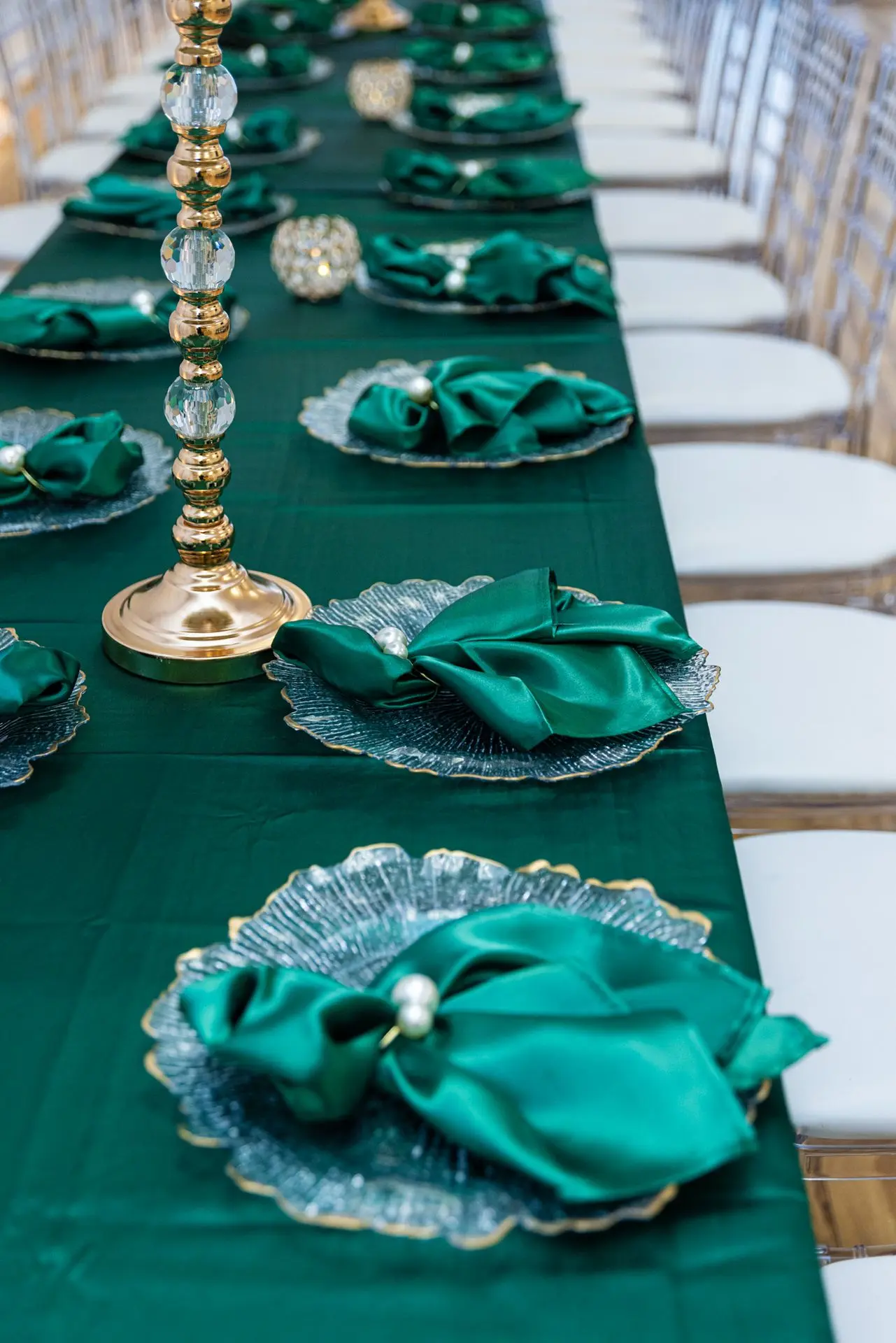 Emerald Green table