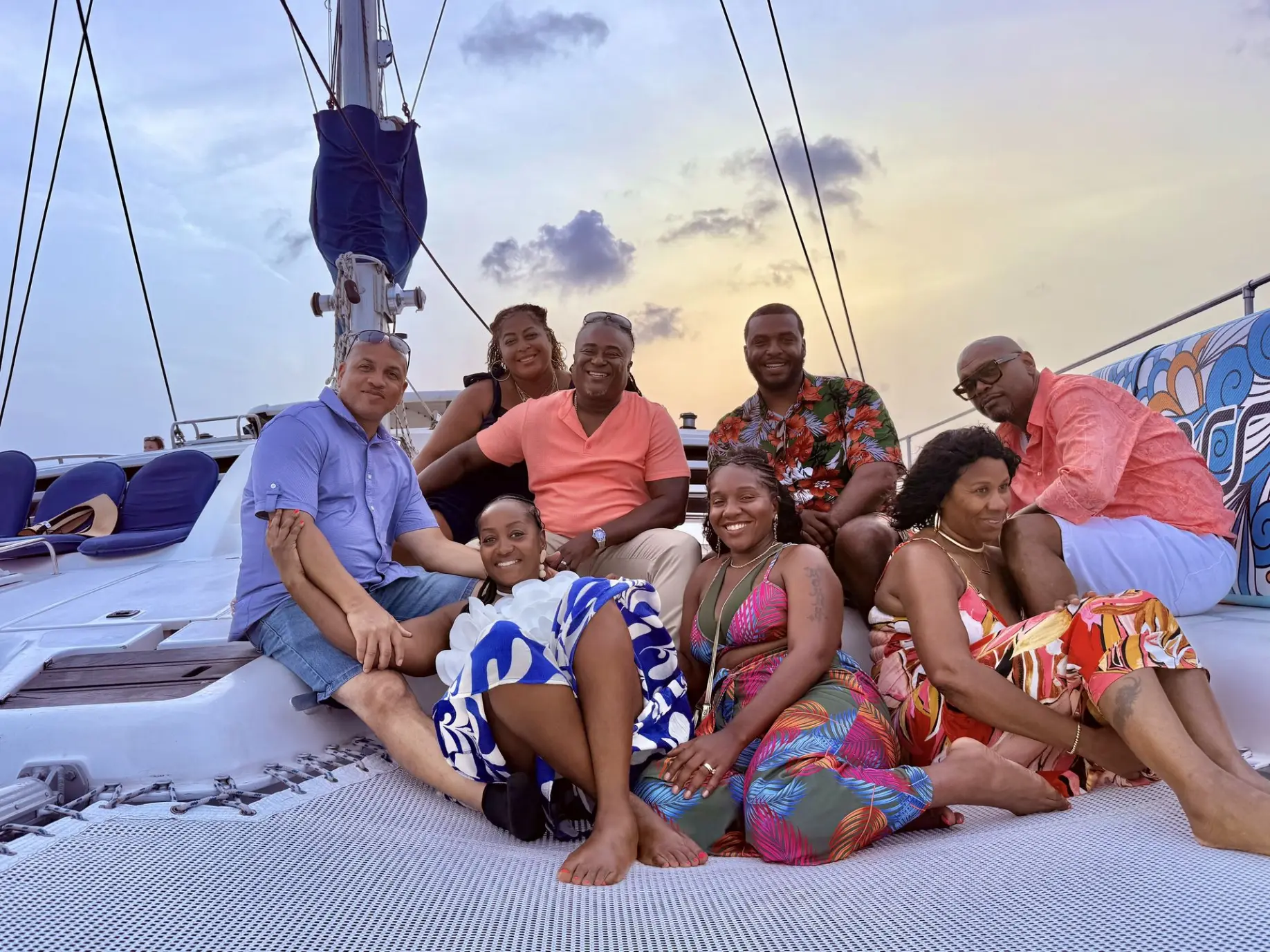 Group Catamaran Excursion for Marriage Matters Couple Trip