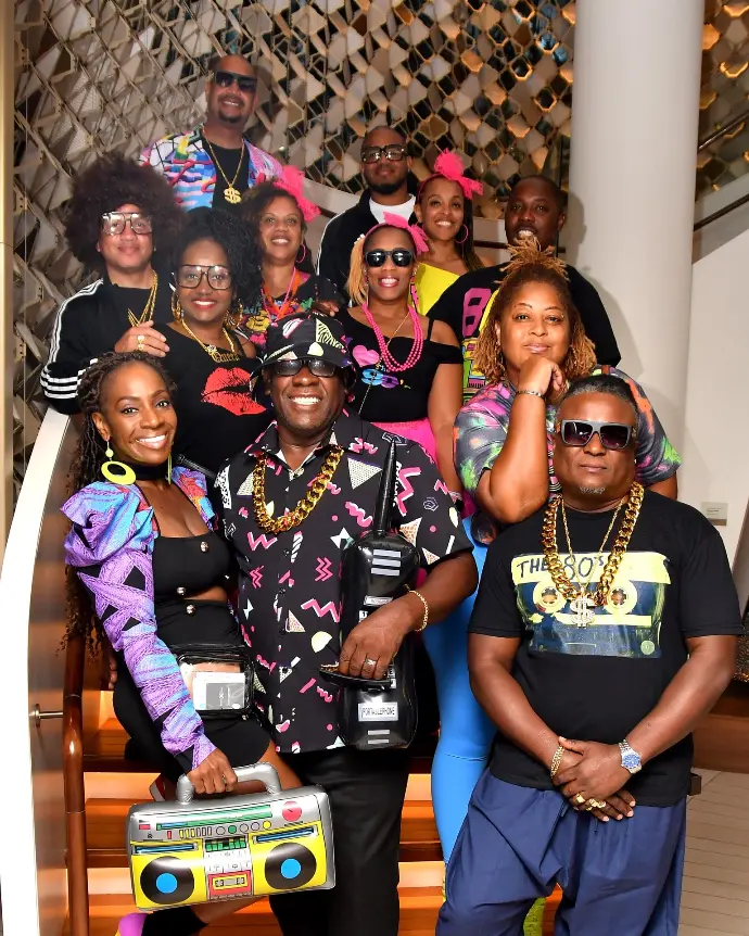 80's and 90's themed Party on Celebrity Cruise