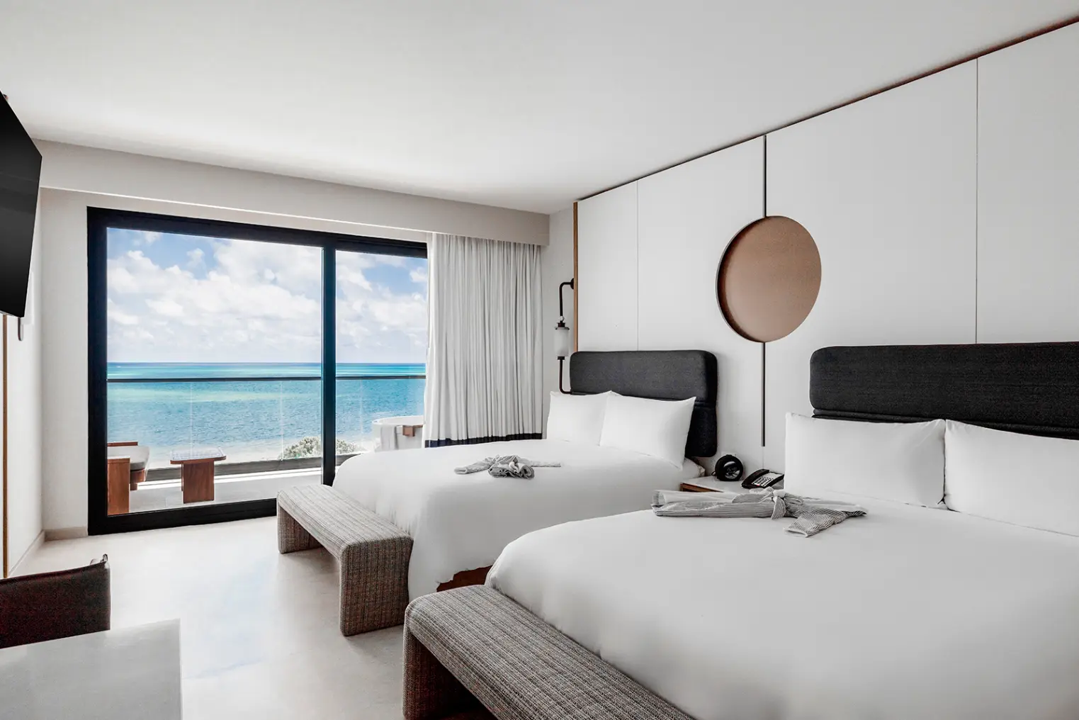 Ava Cancun Room Ocean View Double Queens