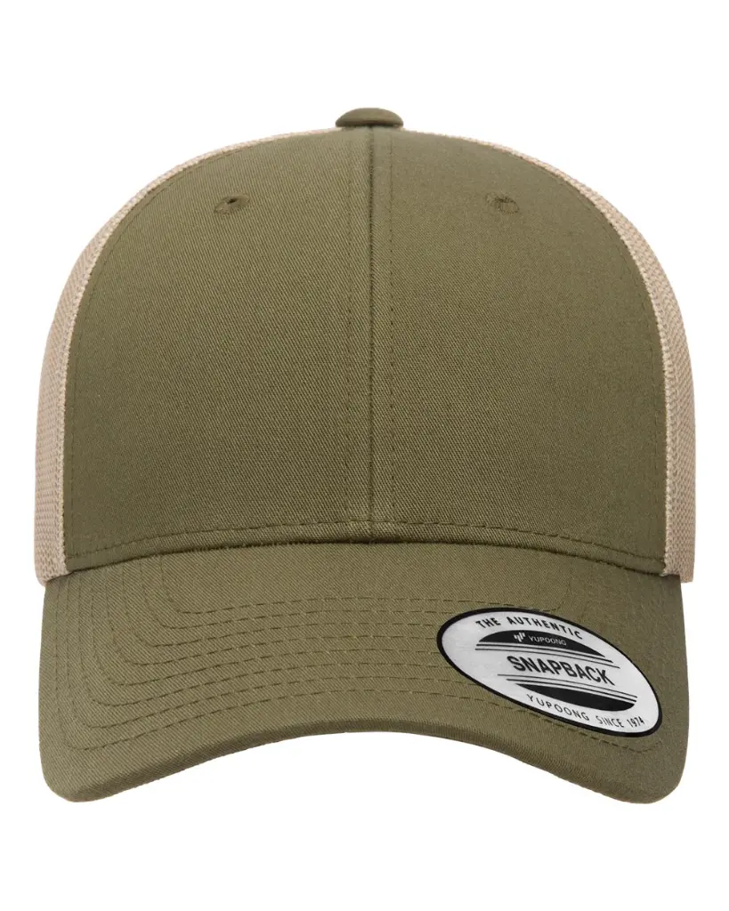 Unique Touch Events merch Hat Moss Green Khaki front – Orlando events