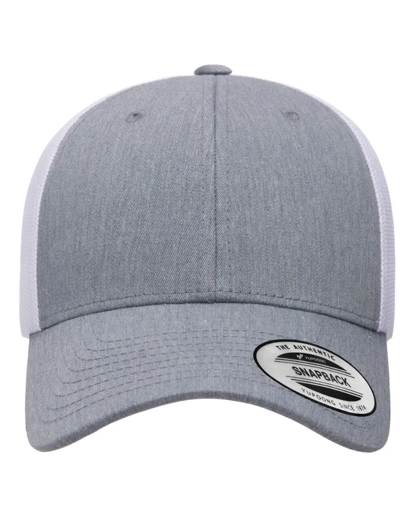 Unique Touch Events Merch Hat Heather White front - custom hat Orlando events
