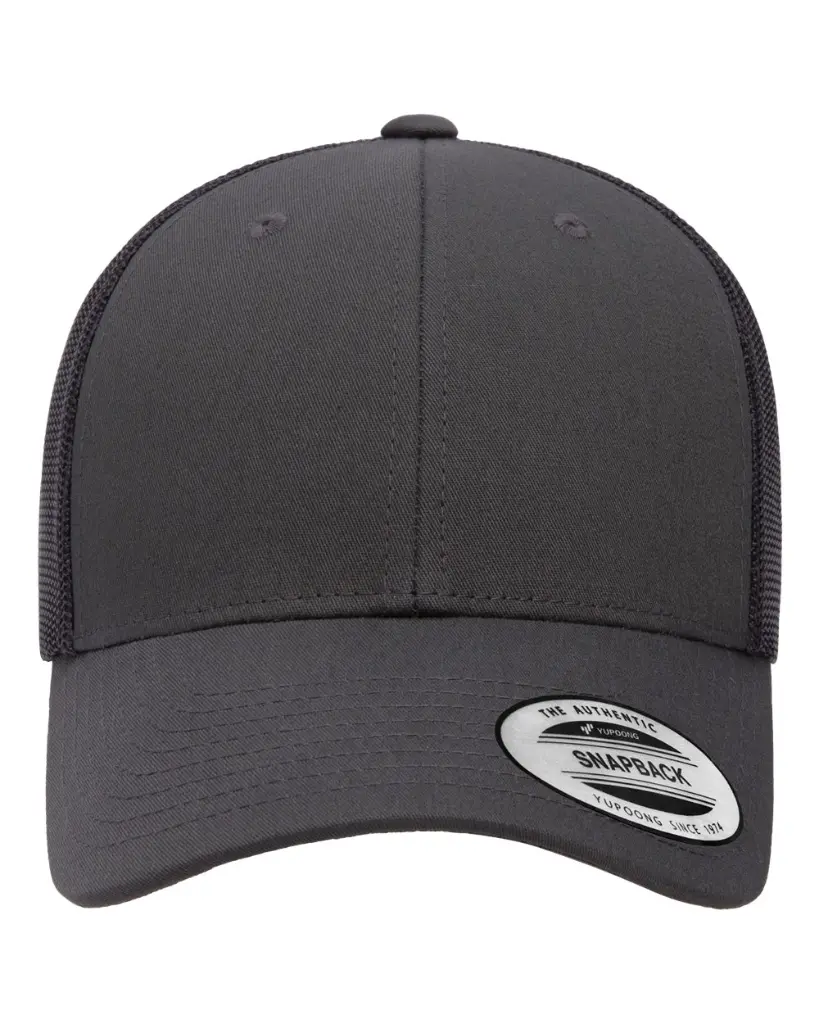 Unique Touch Events merch hat snapback charcoal
