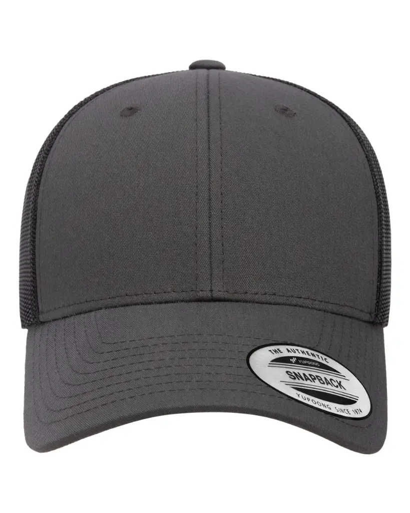 Unique Touch Events merch hat snapback charcoal/black