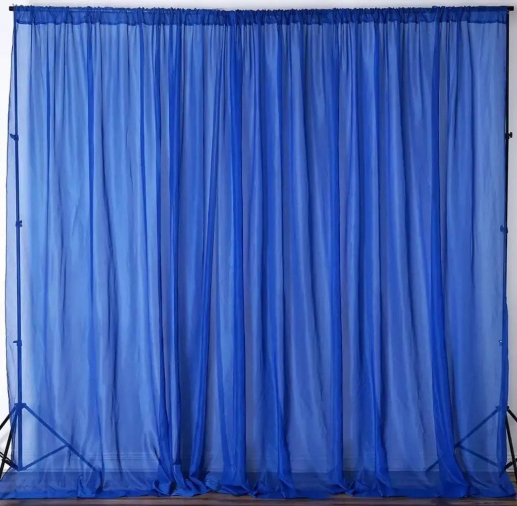 Backdrop-Royal Blue Drapery