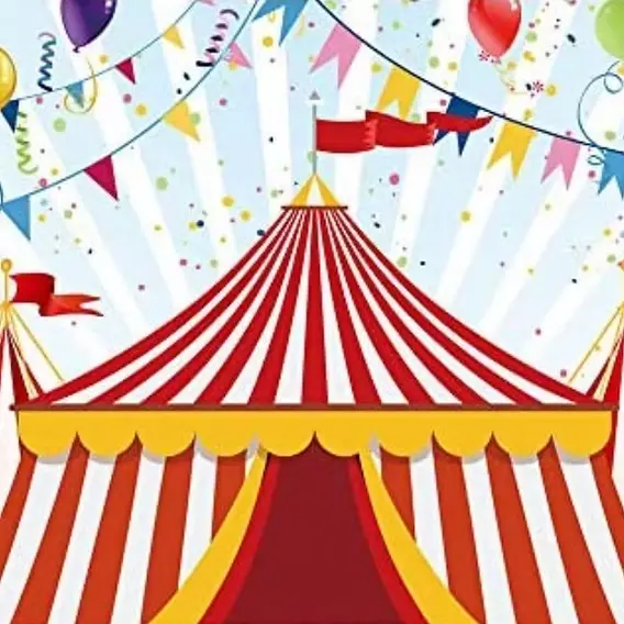 Backdrop-Circus Tent