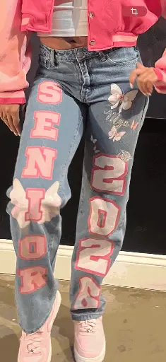 Merch-Senior Jean Design (Jeans Not Included)
